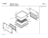 Схема №5 HBN265A с изображением Панель для духового шкафа Bosch 00285297