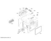 Схема №5 BS225100 с изображением Модуль управления для электропечи Bosch 00643969