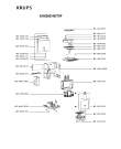 Схема №4 EA8260K1/70H с изображением Электропитание для электрокофеварки Krups MS-5370872