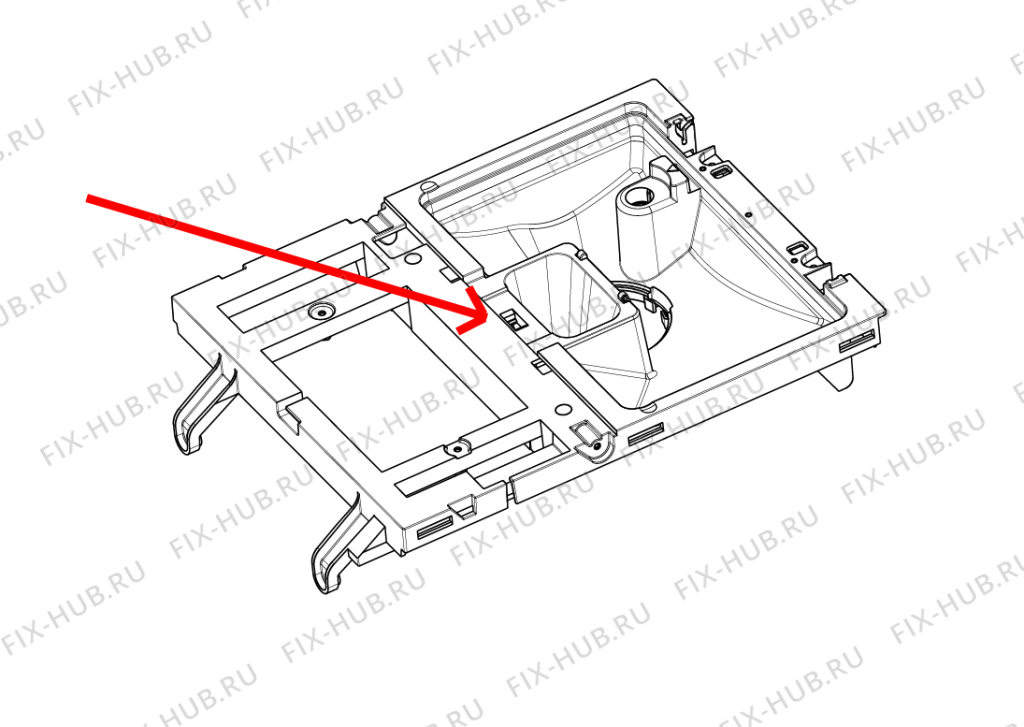 Большое фото - Покрытие для электрокофеварки DELONGHI 5313233411 в гипермаркете Fix-Hub