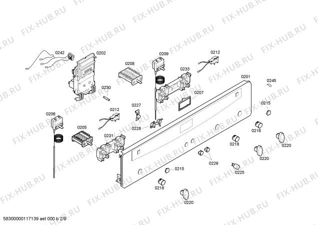 Схема №8 U1322N1GB с изображением Переключатель режимов для плиты (духовки) Bosch 00602731