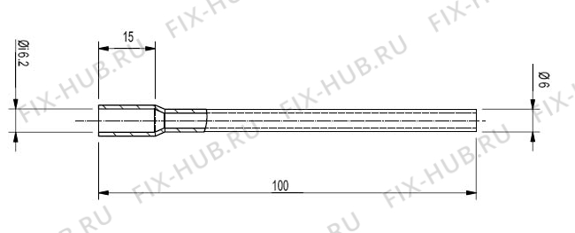 Большое фото - Трубка для мини-кухни Electrolux 4055157541 в гипермаркете Fix-Hub