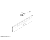 Схема №6 B1664N0 с изображением Панель управления для электропечи Bosch 00443887