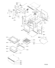 Схема №2 AKP 982 IX с изображением Дверь (стекло) духовки для плиты (духовки) Whirlpool 481245068286