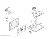 Схема №5 HBN301E2S с изображением Панель управления для духового шкафа Bosch 00749447