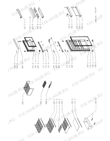 Схема №2 AFG 301/G/WP AFG 301/G1/WP с изображением Ручка регулировки для холодильника Whirlpool 481928228616