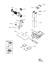 Схема №1 DDLE 5790 с изображением Стеклышко для электровытяжки Whirlpool 481244269635