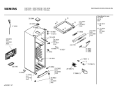 Схема №3 KS21V10TI с изображением Крышка для холодильника Siemens 00353390