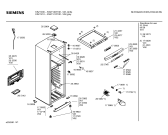 Схема №3 KS21V00TI с изображением Крышка для холодильной камеры Siemens 00265687