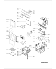 Схема №1 AKZ209/AL с изображением Панель для духового шкафа Whirlpool 481245059647