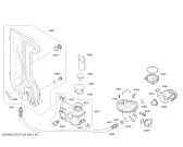 Схема №6 SMS40E02ZA с изображением Панель управления для посудомоечной машины Bosch 11002959