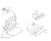 Схема №6 HBG33U350 Bosch "Made in Germany" с изображением Панель управления для плиты (духовки) Bosch 00669078