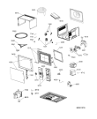 Схема №1 GT 284 SL с изображением Сенсорная панель для микроволновки Whirlpool 482000020045