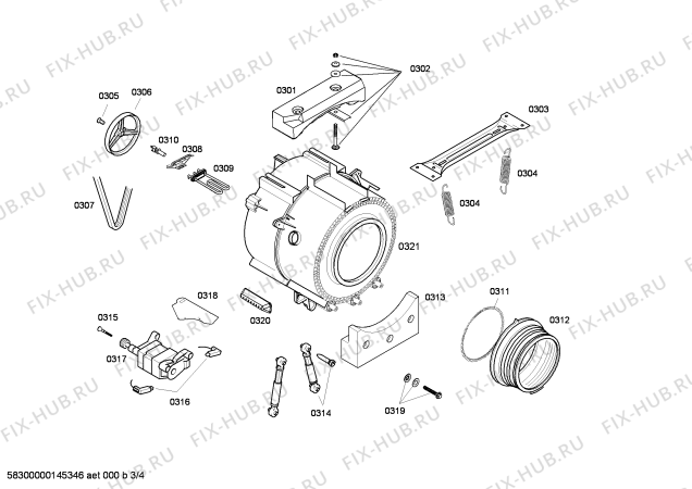 Схема №4 WM12A27MBY с изображением Панель управления для стиралки Siemens 00702935