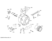 Схема №4 WM12A27MBY с изображением Панель управления для стиралки Siemens 00702935