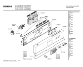 Схема №6 SL55T570EU с изображением Передняя панель для посудомойки Siemens 00439393