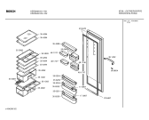 Схема №3 KSR38490 с изображением Дверь для холодильной камеры Bosch 00236470