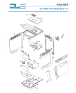 Схема №5 INTENSA  ECAM 23.420.ST с изображением Элемент корпуса для кофеварки (кофемашины) DELONGHI 5313227031