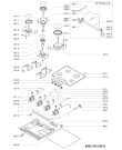 Схема №1 AKS 340/IX с изображением Затычка для электропечи Whirlpool 481010423027