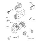 Схема №7 F55339VI0 с изображением Микромодуль для посудомойки Aeg 973911536151013