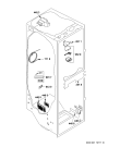 Схема №12 KRSC 9010/I с изображением Декоративная панель для холодильника Whirlpool 481246049807
