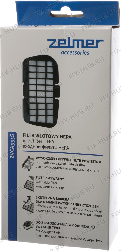 Большое фото - Гигиенический фильтр HEPA для пылесоса Zelmer 11006857 в гипермаркете Fix-Hub