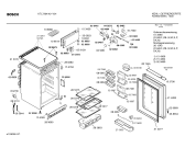 Схема №2 KTL7204 с изображением Дверь для холодильной камеры Bosch 00214283