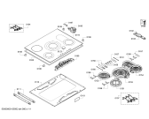 Схема №1 T14U82N0 с изображением Модуль управления для плиты (духовки) Bosch 00671850