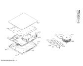 Схема №2 PXE601DE4E с изображением Стеклокерамика для духового шкафа Bosch 00775249