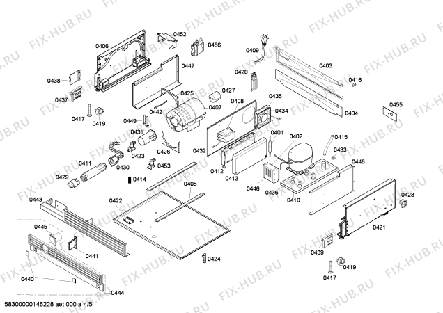 Схема №5 FIN30MIIL1 F 1811 VI с изображением Плата для холодильника Bosch 00683199