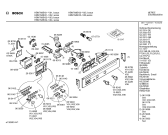 Схема №6 HBN762B с изображением Панель управления для духового шкафа Bosch 00354228