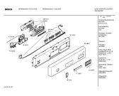 Схема №6 SRS8422GB Exclusiv с изображением Передняя панель для посудомойки Bosch 00365840