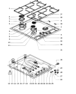 Схема №1 TTB4G (F009509) с изображением Всякое для электропечи Indesit C00125100