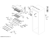 Схема №6 FIN30MIER1 F 1801 SF с изображением Крышка для холодильной камеры Bosch 00682726