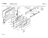 Схема №6 HBN860B с изображением Фронтальное стекло для духового шкафа Bosch 00213830