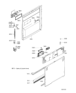 Схема №4 GMX 5500 с изображением Панель для электропосудомоечной машины Whirlpool 481290508906