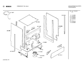 Схема №4 SMI8240 с изображением Панель для посудомойки Bosch 00295131