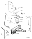 Схема №14 GS45BV221 с изображением Блок управления для посудомоечной машины Aeg 973911676009047