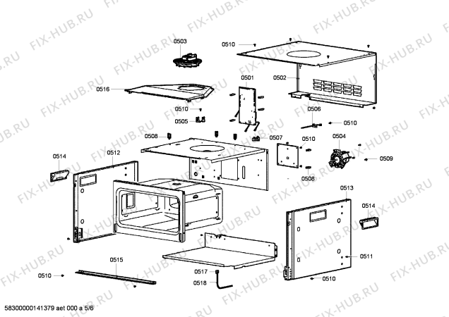 Схема №6 HB15K5Z1C с изображением Защита кантов для плиты (духовки) Siemens 00674976