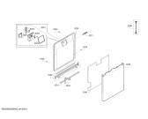 Схема №7 SMS40E38EU с изображением Панель управления для посудомоечной машины Bosch 00705377