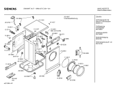 Схема №3 WM61271EU SIWAMAT 6127 с изображением Вкладыш в панель для стиралки Siemens 00354204