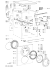 Схема №2 WAK 8266 с изображением Обшивка для стиральной машины Whirlpool 481245217911