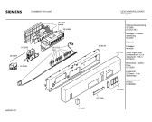 Схема №6 SE26980 с изображением Передняя панель для посудомоечной машины Siemens 00352934