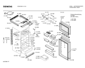 Схема №2 KS26V90 с изображением Решетка для холодильной камеры Siemens 00353414