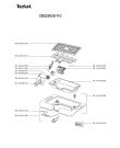Схема №2 CB223113/11 с изображением Плоскость для гриля Tefal TS-01016430