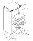 Схема №1 ZI922/9DAC с изображением Полка для холодильника Electrolux 2249061116