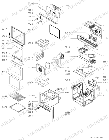 Схема №1 AKZ 319 IX с изображением Обшивка для духового шкафа Whirlpool 481245249855