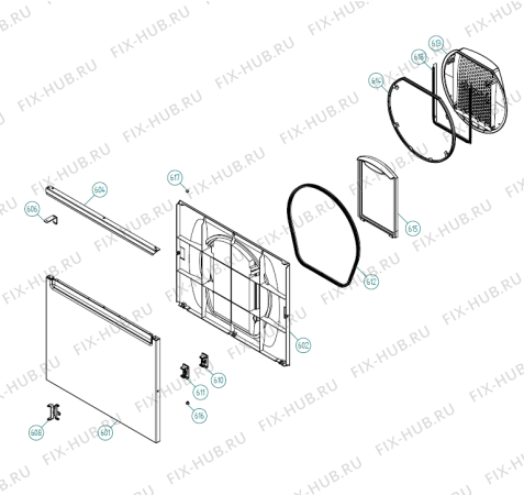 Взрыв-схема стиральной машины Gorenje Sverigetorken -10 SE   -White (900002549, TD25.3) - Схема узла 06