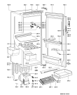 Схема №1 KRLB 1210 с изображением Запчасть для холодильной камеры Whirlpool 480131100016