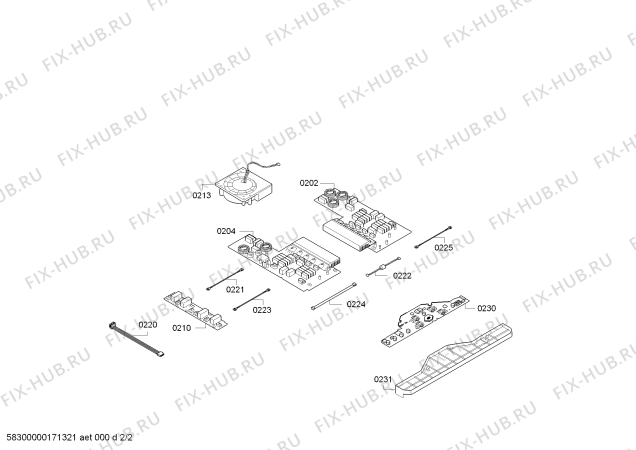 Схема №1 T55T53X2 IH6.1 - Flex с изображением Стеклокерамика для плиты (духовки) Bosch 00689648